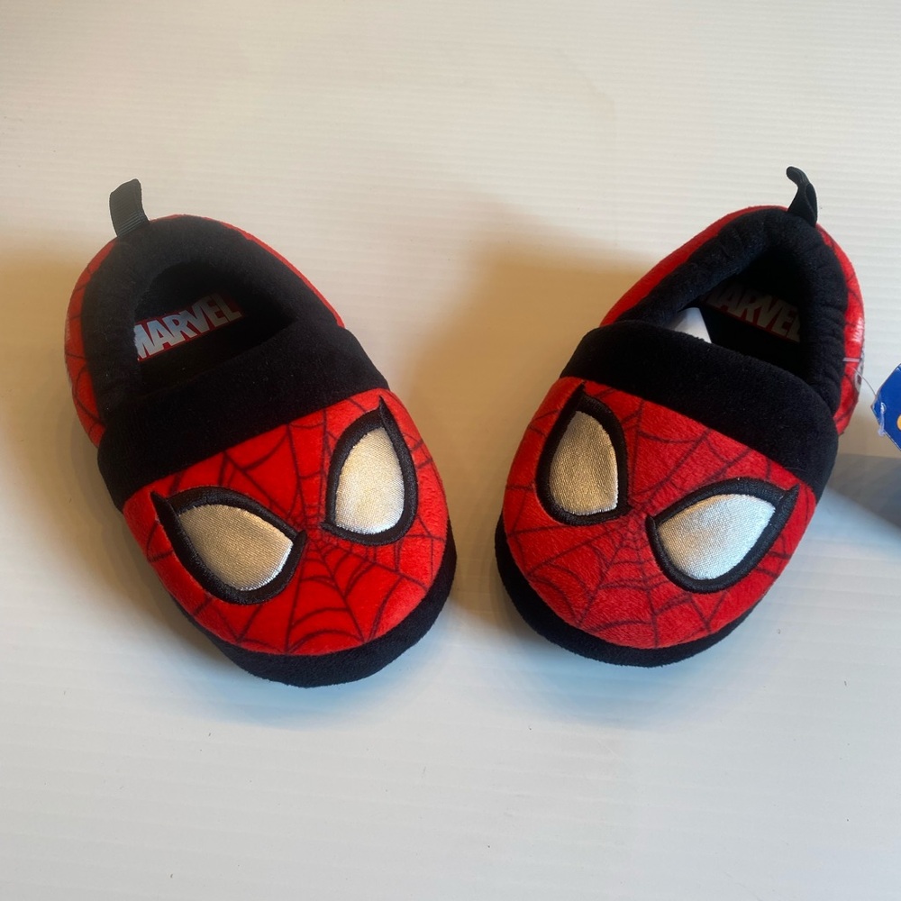 Marvel Red and Black Spider-Man Slippers